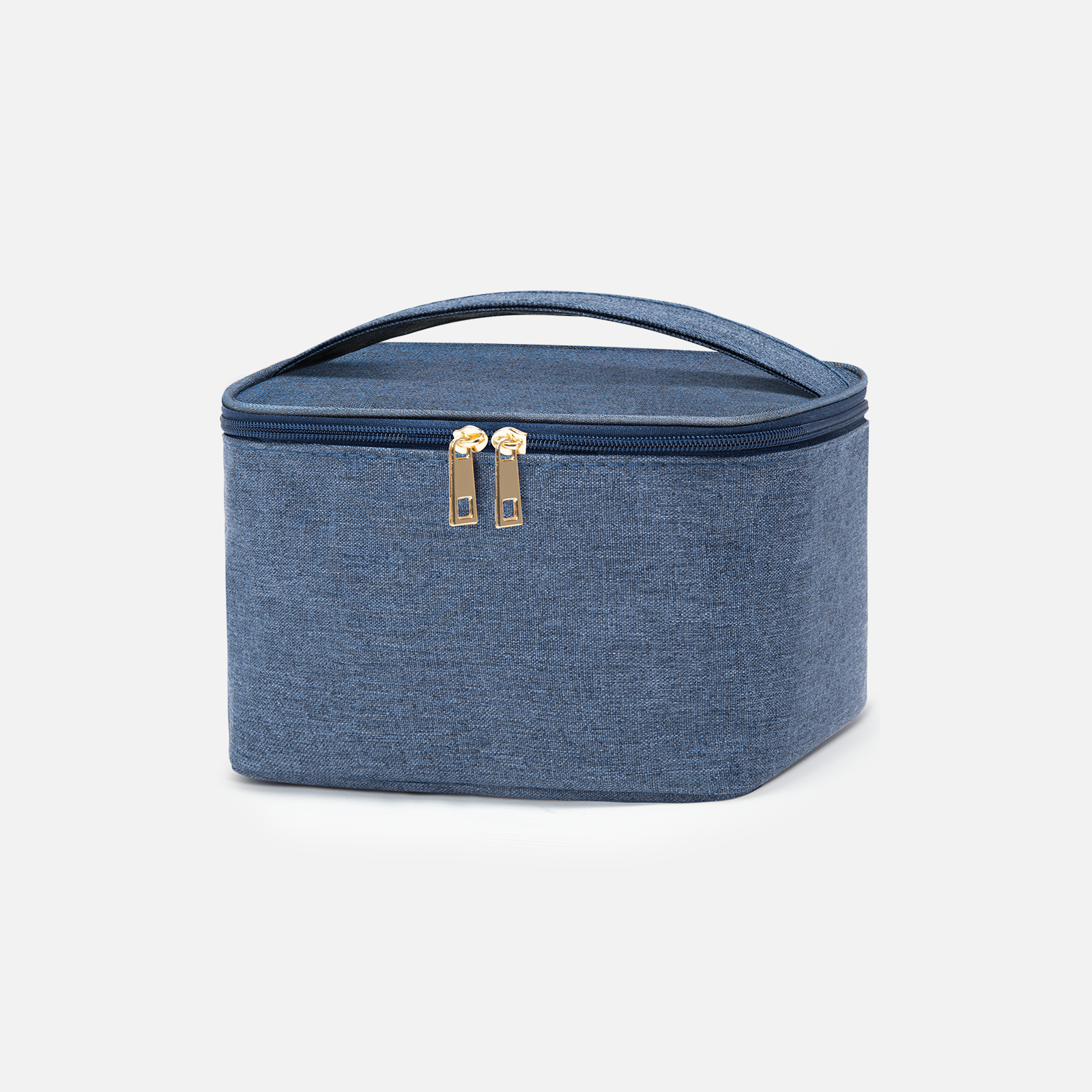 Travel Small Mini Makeup Bag for Jewelry, Lipstick(bule)