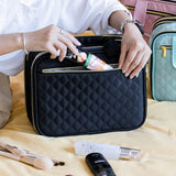 Large Capacity Travel Toiletry Hanging Bag (Black)