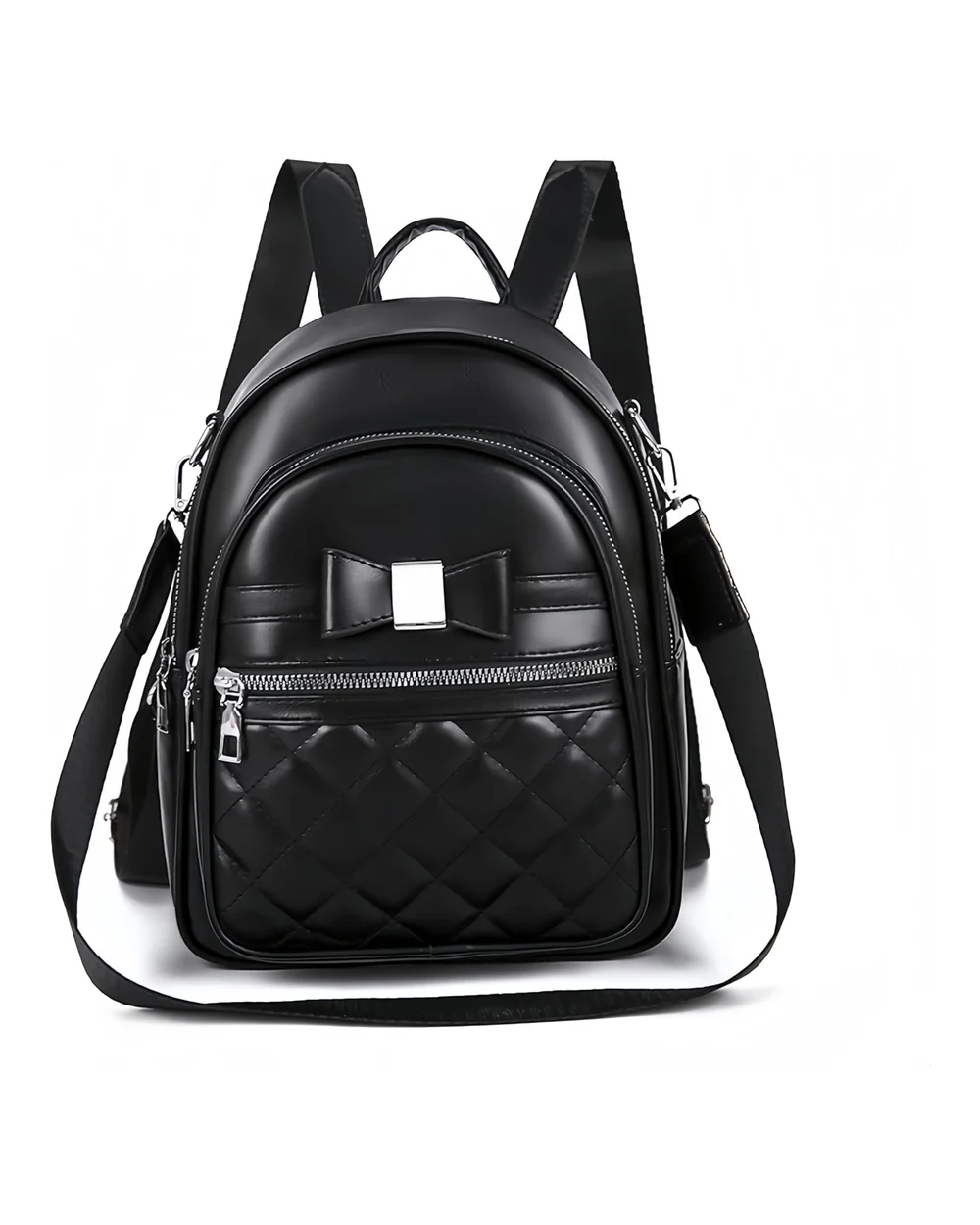FUNSEED Quilted Convertible Backpack
