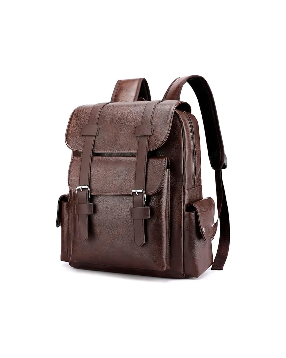 FUNSEED Vintage Leather Backpack