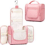 Large Capacity Hanging  Travel Toiletry Bag(Pink)