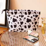 Large Travel Toiletry Bag（White Leopard）