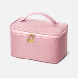Rectangular handle makeup bag