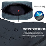 Travel Toiletry Bag for Women and Men(gray)