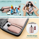 Travel Toiletry Bag for Women and Men(pink)