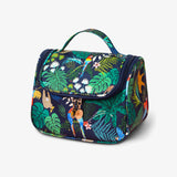High-quality large-capacity leather cosmetic bag（Printed）