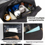 Hanging Toiletry Bag for Travel (black)