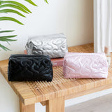 LOVE Cute  Makeup Bag(Silver)