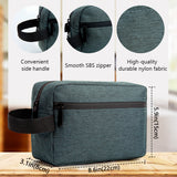 Travel Toiletry Bag for Women and Men(gray)