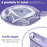 Large Travel Toiletry Bag（Purple）