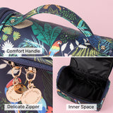 High-quality large-capacity leather cosmetic bag（Printed）
