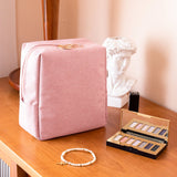 Small Mini Portable Travel Makeup Bag （Black）