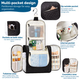 Large Capacity Hanging  Travel Toiletry Bag(Balck)