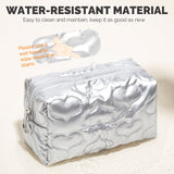 LOVE Cute  Makeup Bag(Silver)