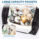 Large Capacity Hanging  Travel Toiletry Bag(Balck)