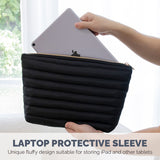 Fluffy Large Capacity Travel Cosmetic Bag(Balck)