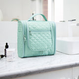 Large Capacity Hanging  Travel Toiletry Bag(Turquoise )