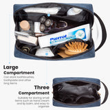 Travel Toiletry Bag With Portable(Blue)