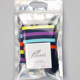 FUNSEED Mens Ankle Socks Athletic Cushioned Breathable Low Cut Tab With Arch Support