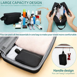 Travel Toiletry Bag for Women and Men(black)