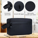 Travel Toiletry Bag for Women and Men(black)