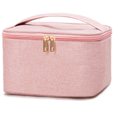 Travel Makeup Bag Portable Large Cosmetic Organizer Storage Case (balck)